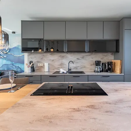 דירה Apartmenthaus Vor Den Halligen Deichblick De Luxe נורדסטרנד